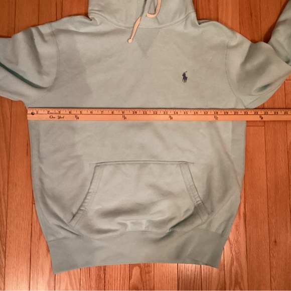 Polo by Ralph Lauren Blue Hoodie with Polo Logo, Size small - Picture 8 of 11